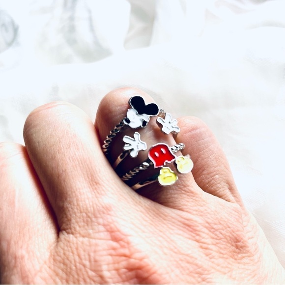 NWOT Mickey Mouse Adjustable Ring - Perfect Gift for Women, Girls, or Boys - Picture 12 of 13